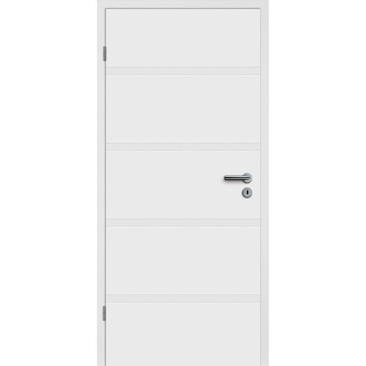 Borne Zimmertür Fila 10 Weißlack 98,5 x 198,5 cm DIN links