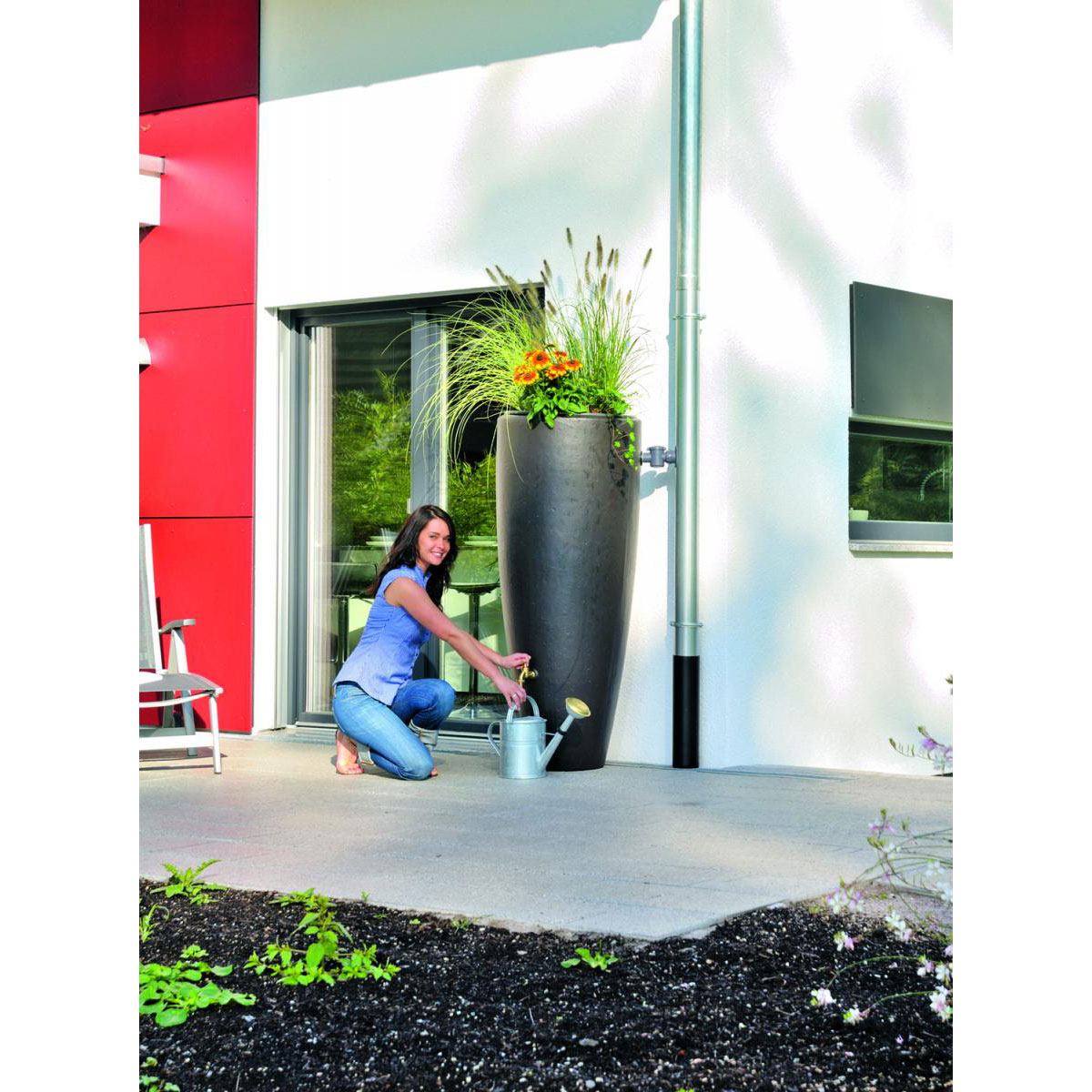 Garantia Regentonne 2in1 mocca 300 L Bild 2