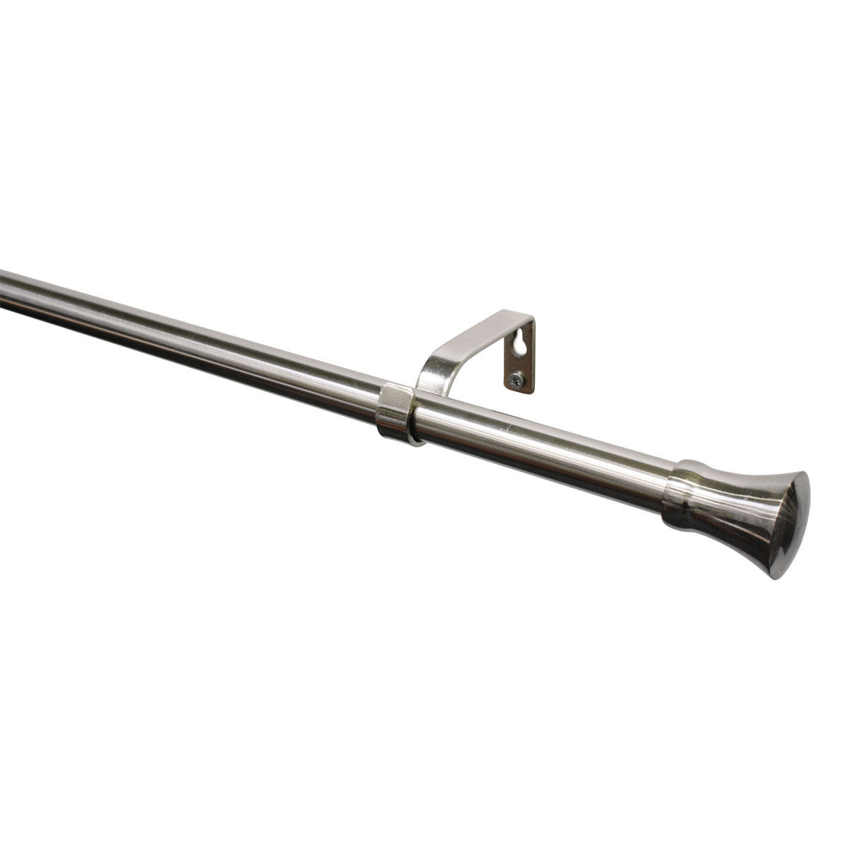 Gardinia Gardinenstange Konus Durchmesser 19/16 mm edelstahl 190-340 cm Bild 2