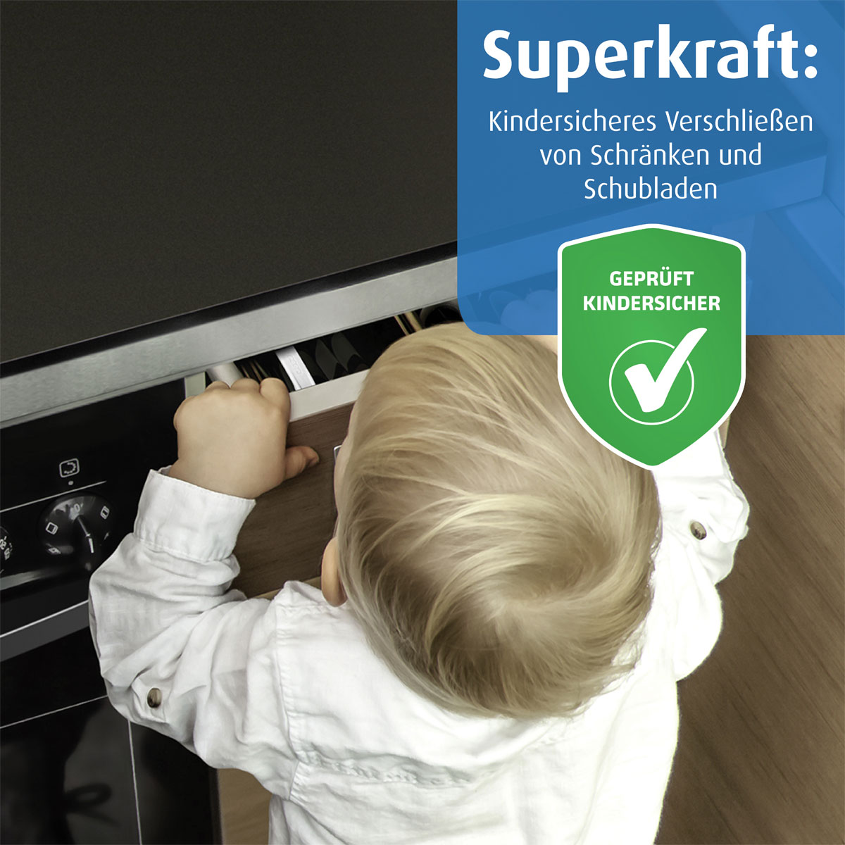 Reer Schubladensicherung weiß Bild 2