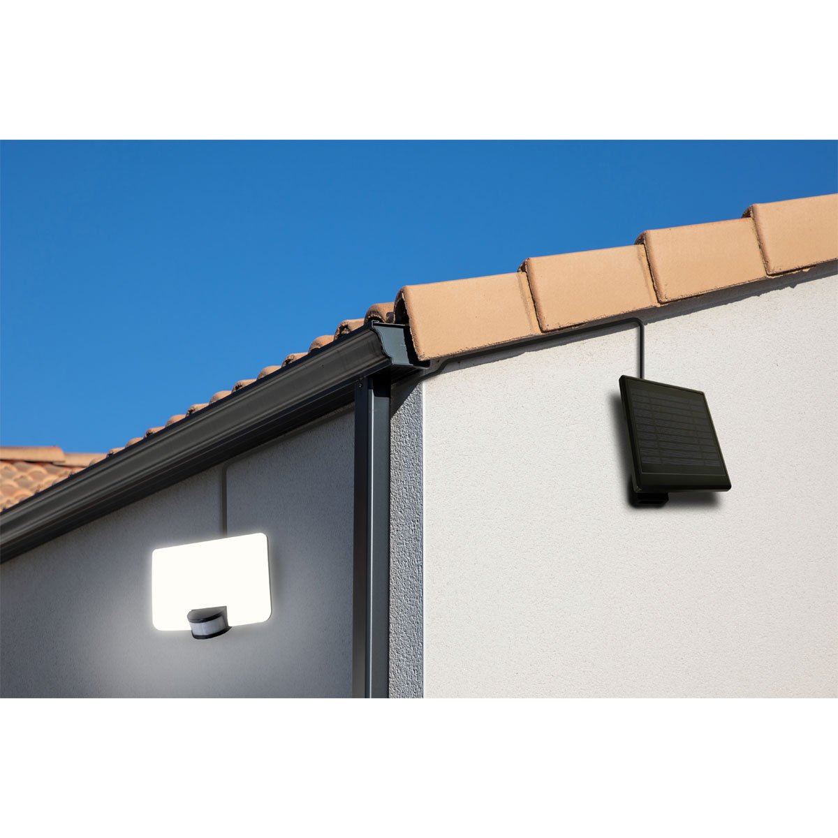 Solar Fluter MegaLight 1500 lm schwarz Bild 3