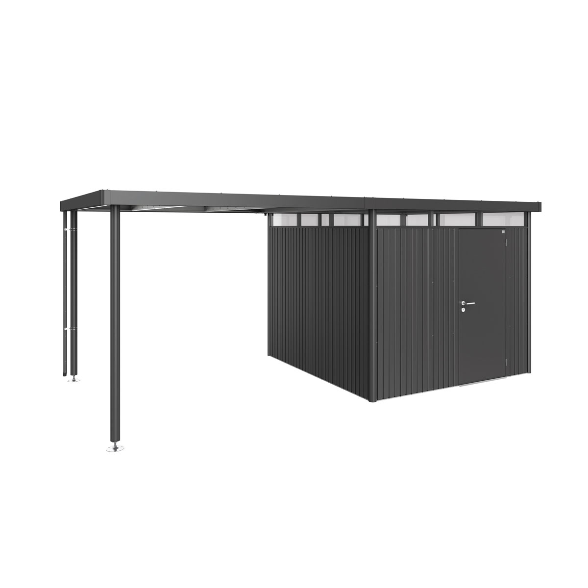 Biohort Seitendach Highline H4 dunkelgrau