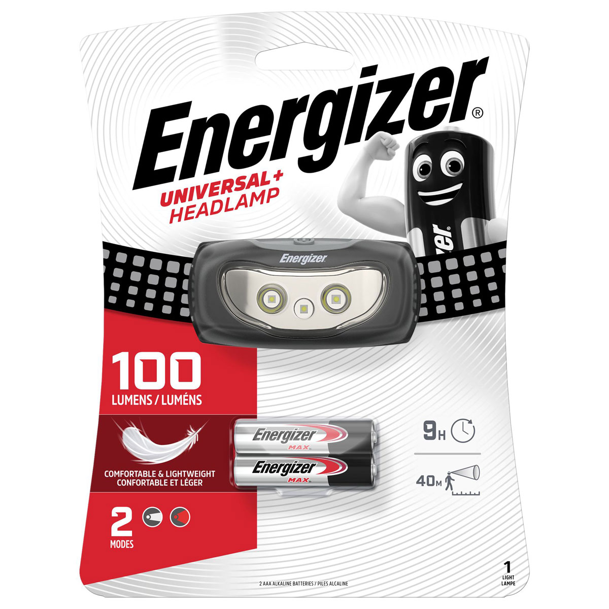 Energizer LED-Stirnlampe schwarz