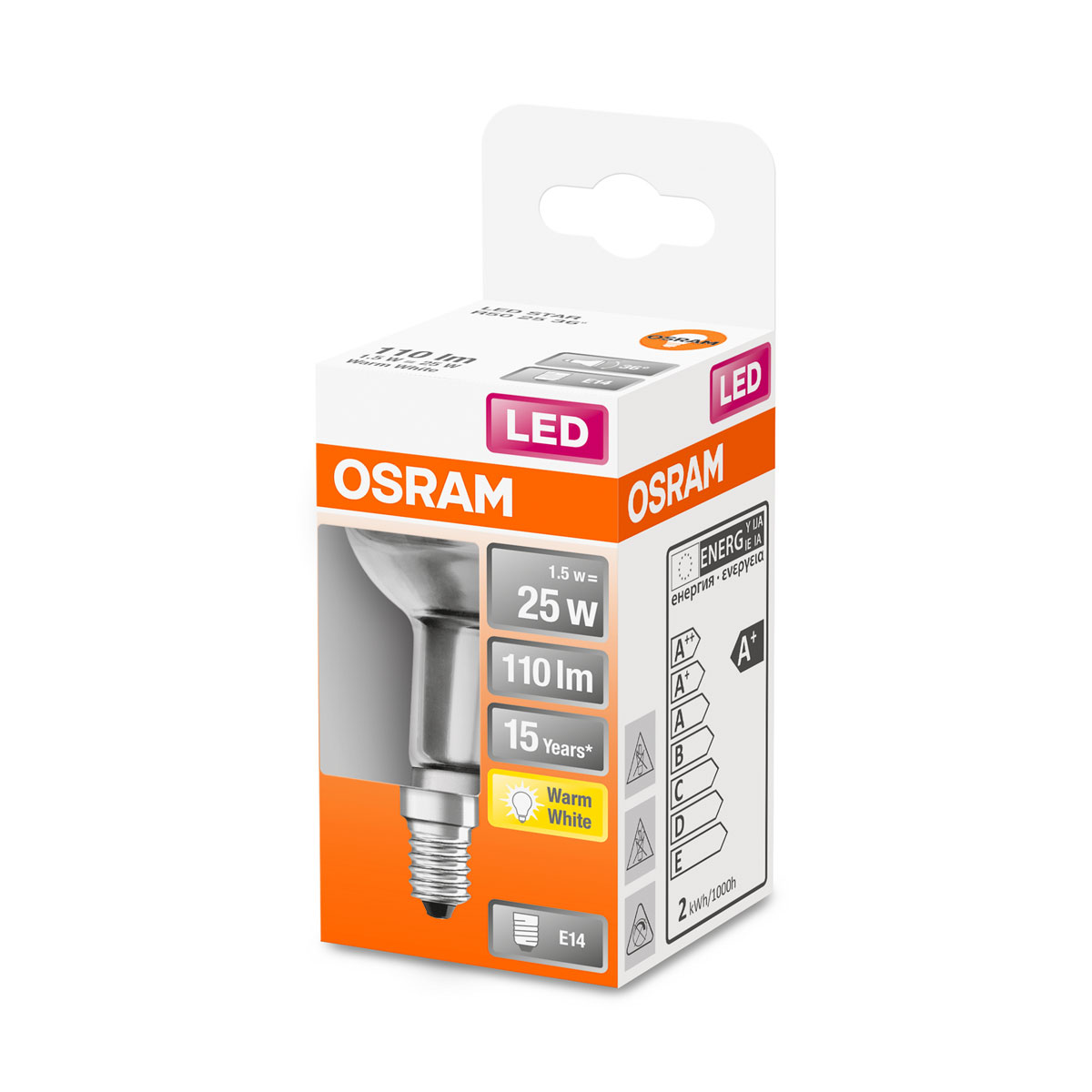 Osram LED-Reflektor E14 25W R39 Bild 2