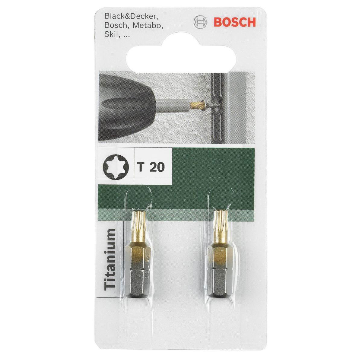 Bosch  Torx-Bit 1/4 Titanium T15 25 mm Bild 4