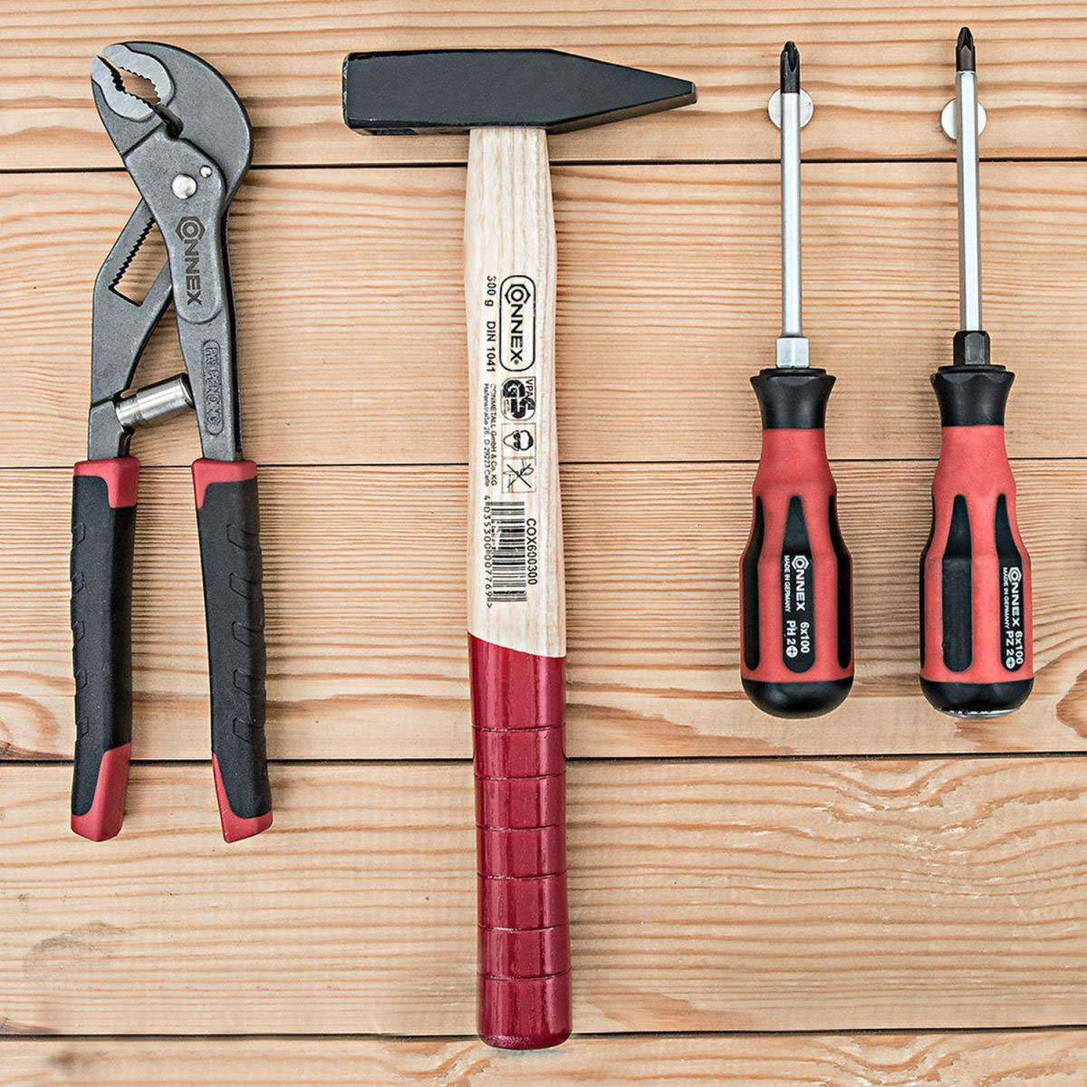 Connex Magnet Neodym rund 25 x 7 x 5,5 mm vn 16 kg mit Senkkopflochung Bild 2