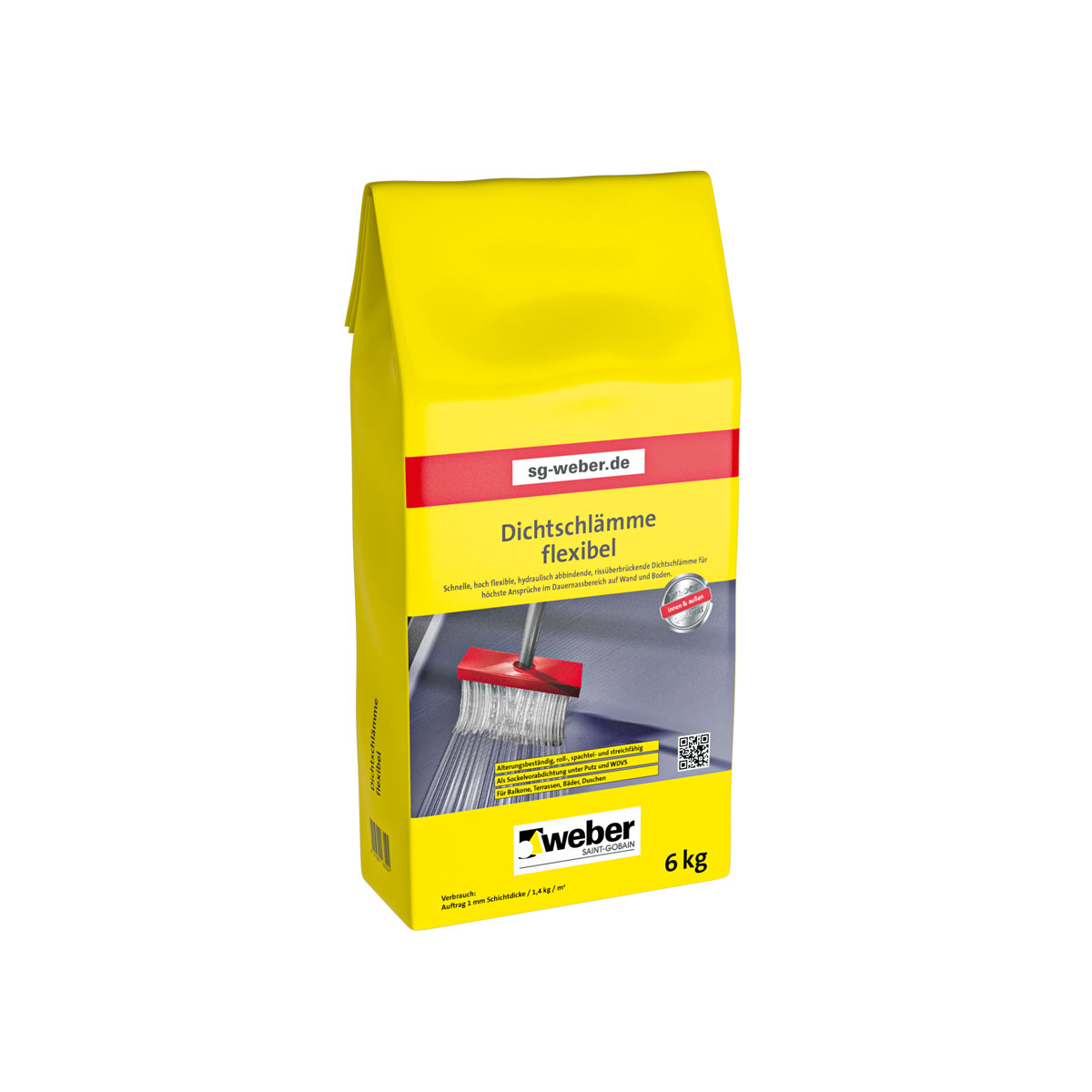 Dichtschlämme flexibel 6 kg Bild 2
