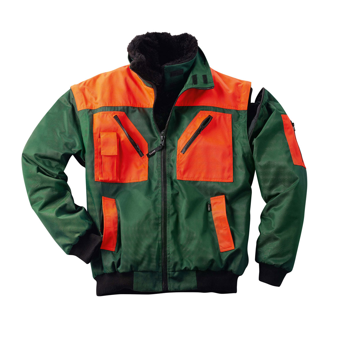 Pilotenblouson Nevada 4in1 grün Größe M