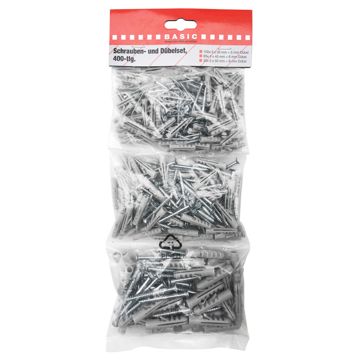 Basic Schraubendübel-Set