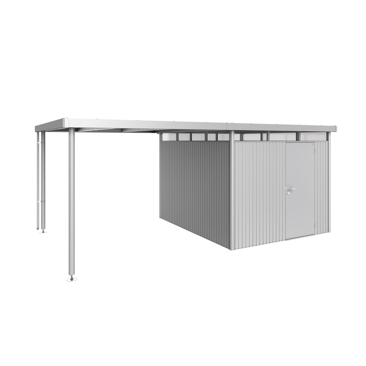 Biohort Seitendach Highline H5 silber