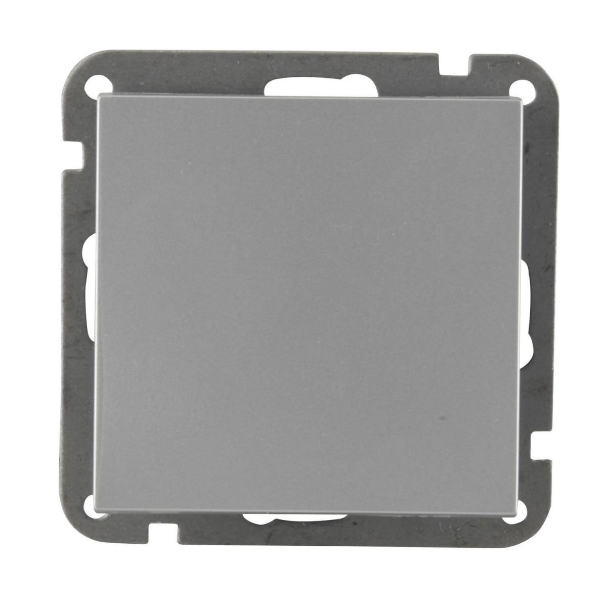 Kreuzschalter Melbourne silber Serie 703