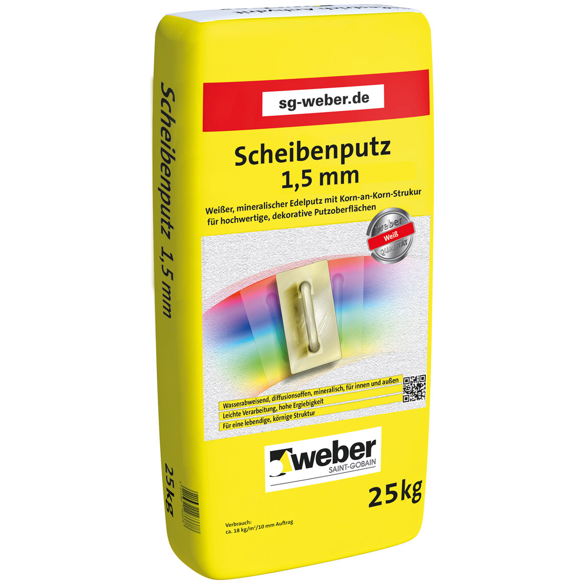 Scheibenputz 1,5 mm 25 kg
