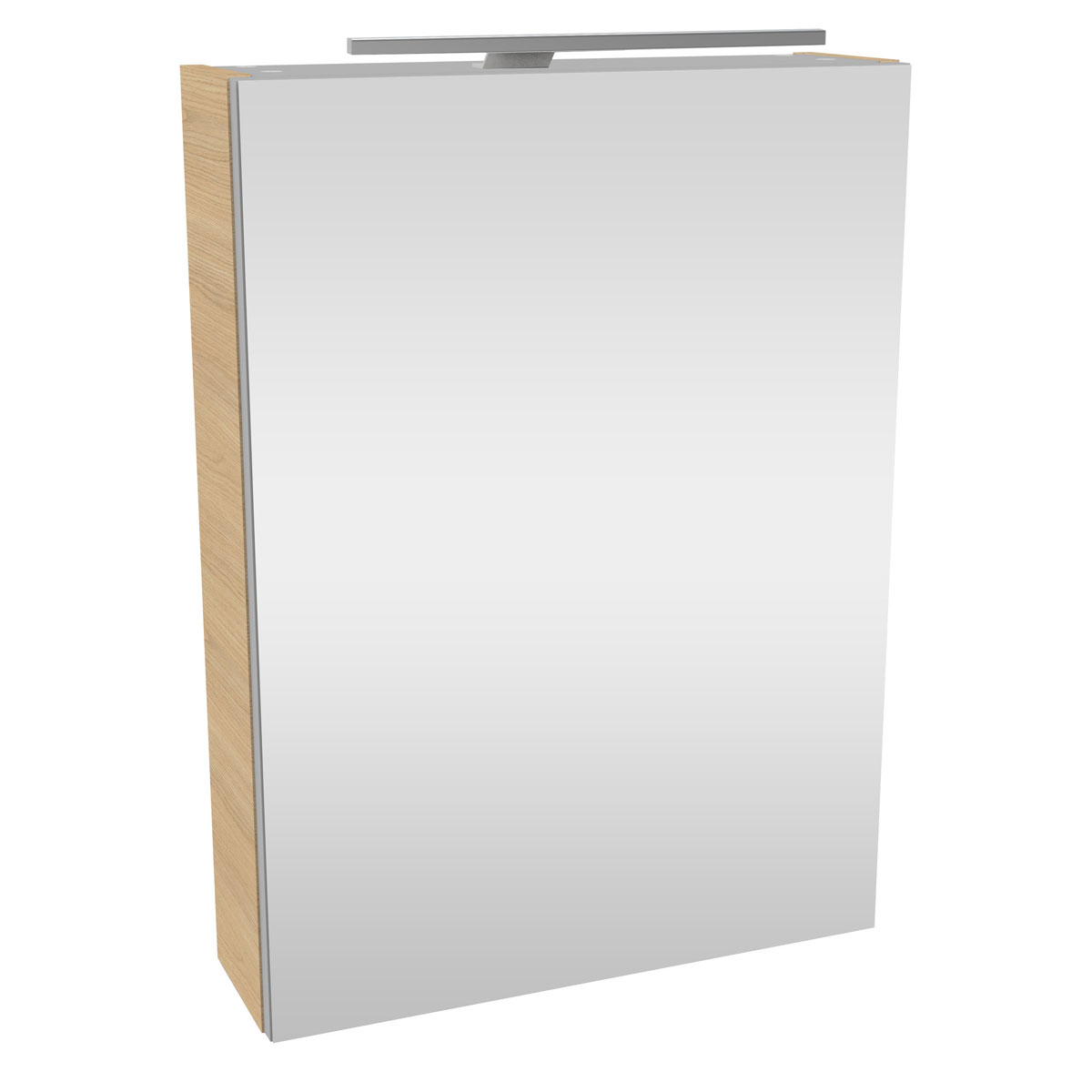 Fackelmann  Gäste-WC Spiegelschrank rechts SBC 500 x 680 x 153 mm Sandeiche