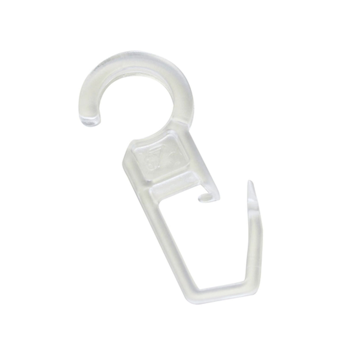 Gardinia Faltenlegehaken transparent