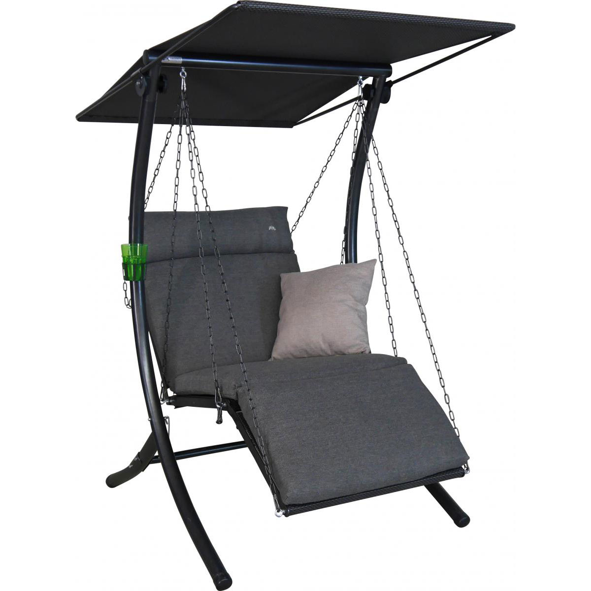 Angerer Freizeitmöbel GmbH Hollywoodschaukel „Swing“, stone