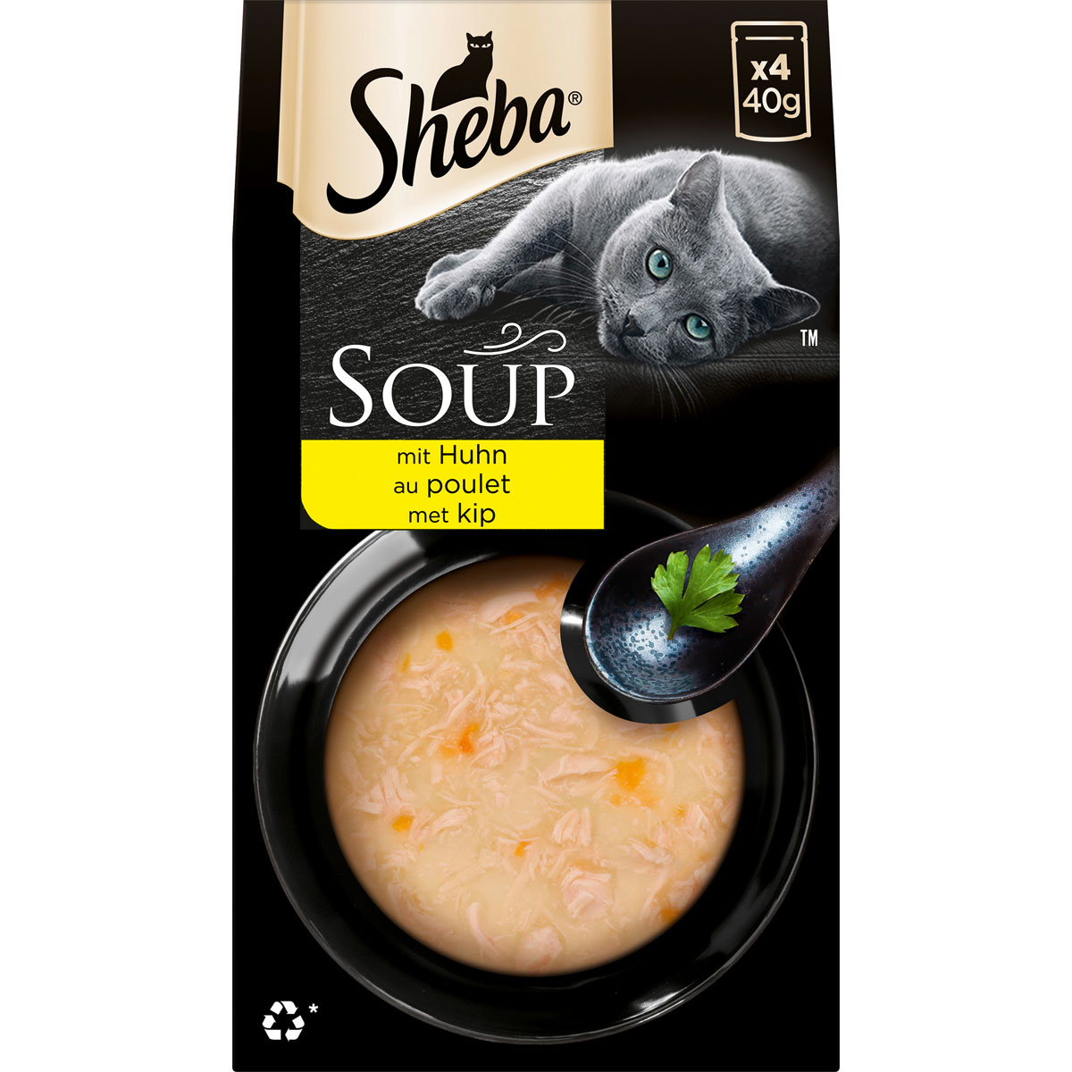 Katzensuppe mit Huhn 4 x 40 g