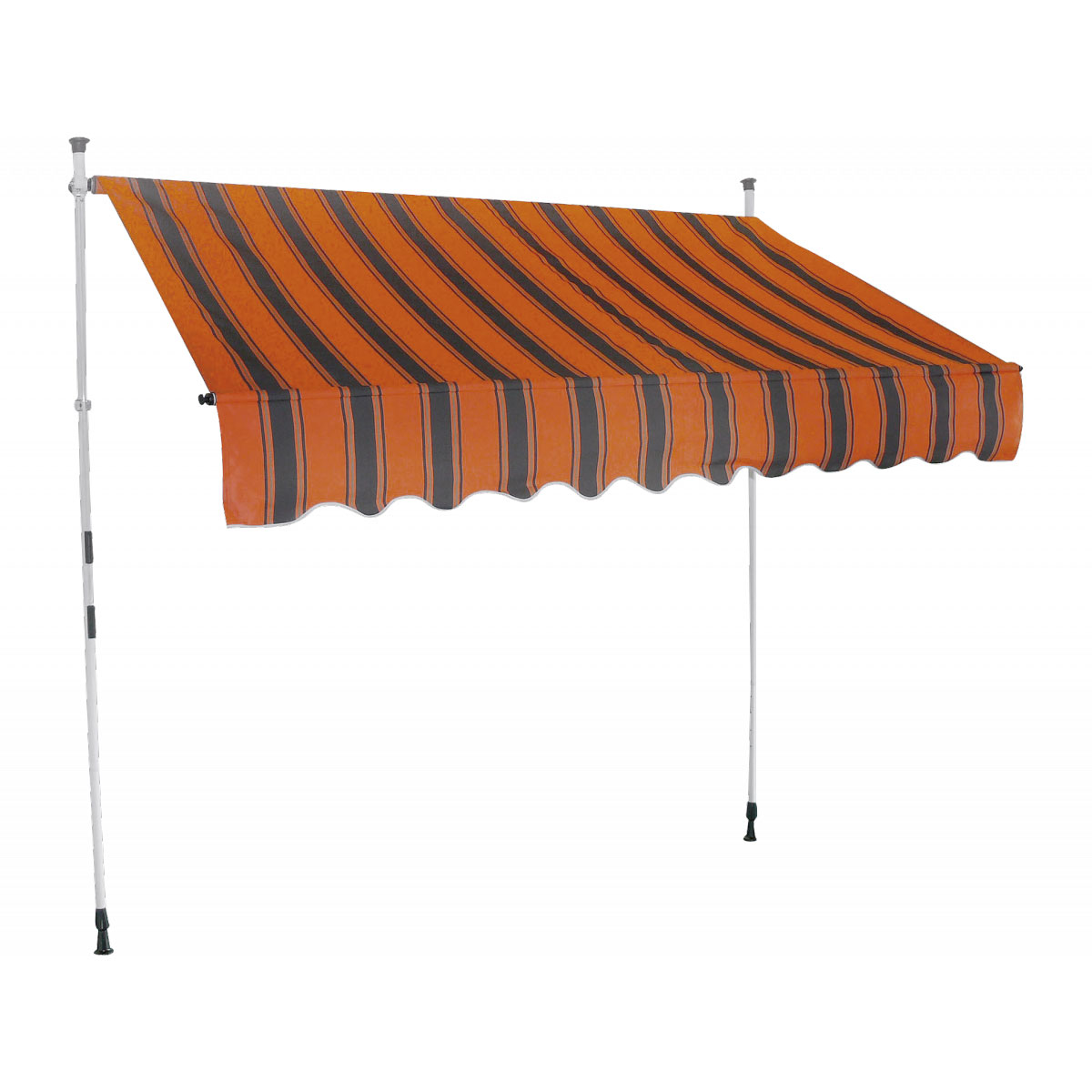 Fallarm-/Balkonmarkise Lyon 200 x 120 cm orange