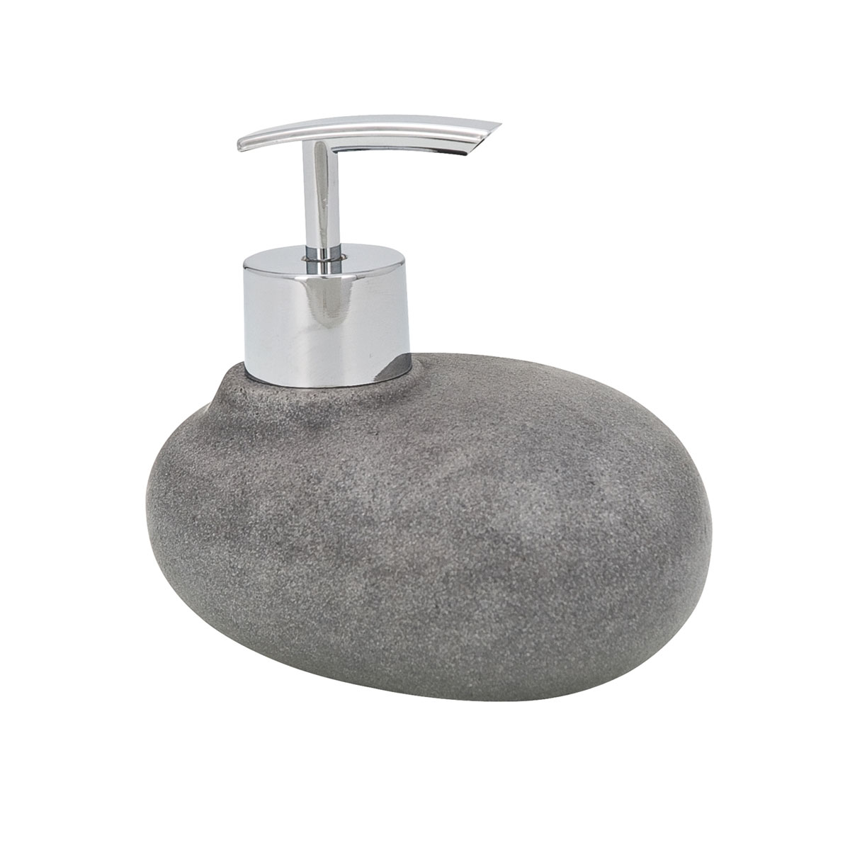 Seifenspender „Pebble Stone“, grau, ca. 240 ml