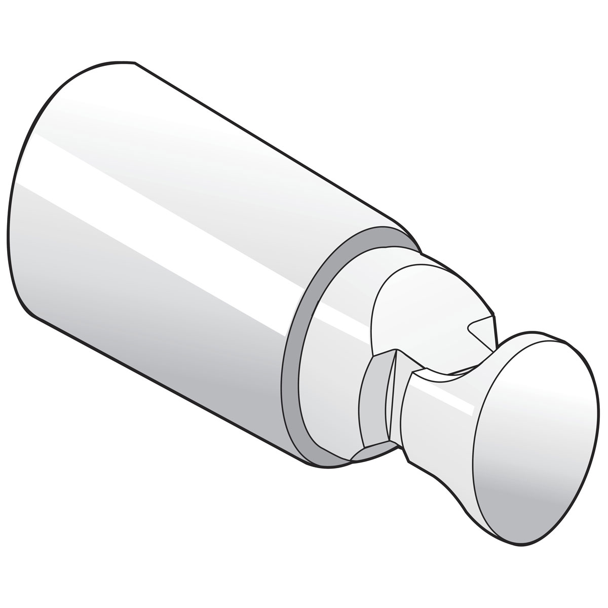 Ximax  Heizkörper Zubehör Kunststoffhalterung für Badheizkörper 3-fach Weiß Bild 2