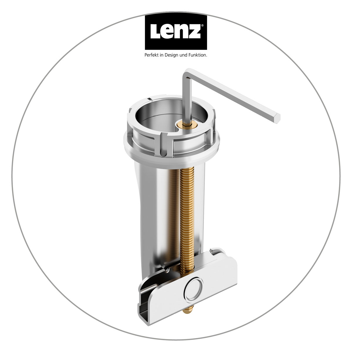 Lenz  Waschtischarmatur BOW² chrom Bild 4