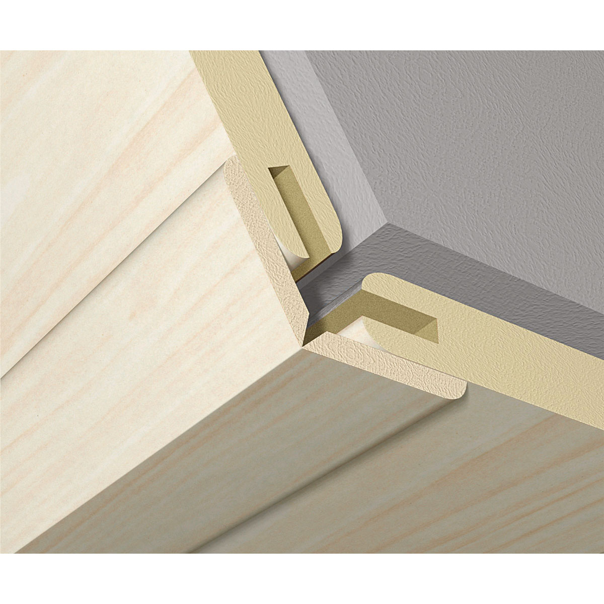 Faltleiste Birnbaum 2,6 m