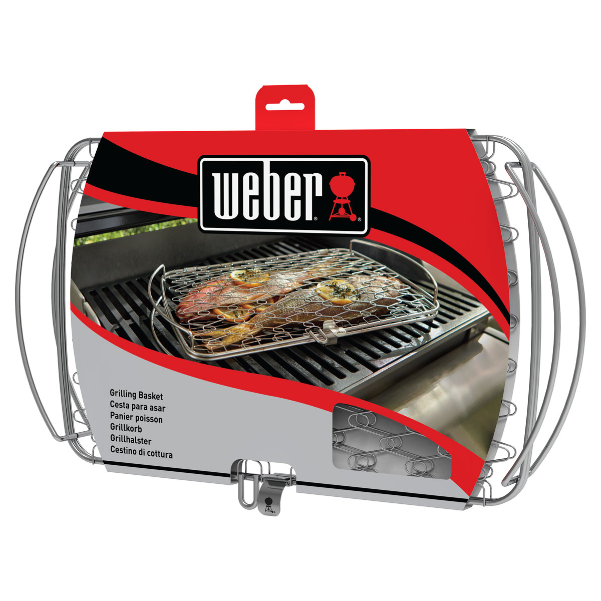 Weber Fisch- und Gemüsehalter groß Edelstahl für Gasgrill ab Q300 Bild 7