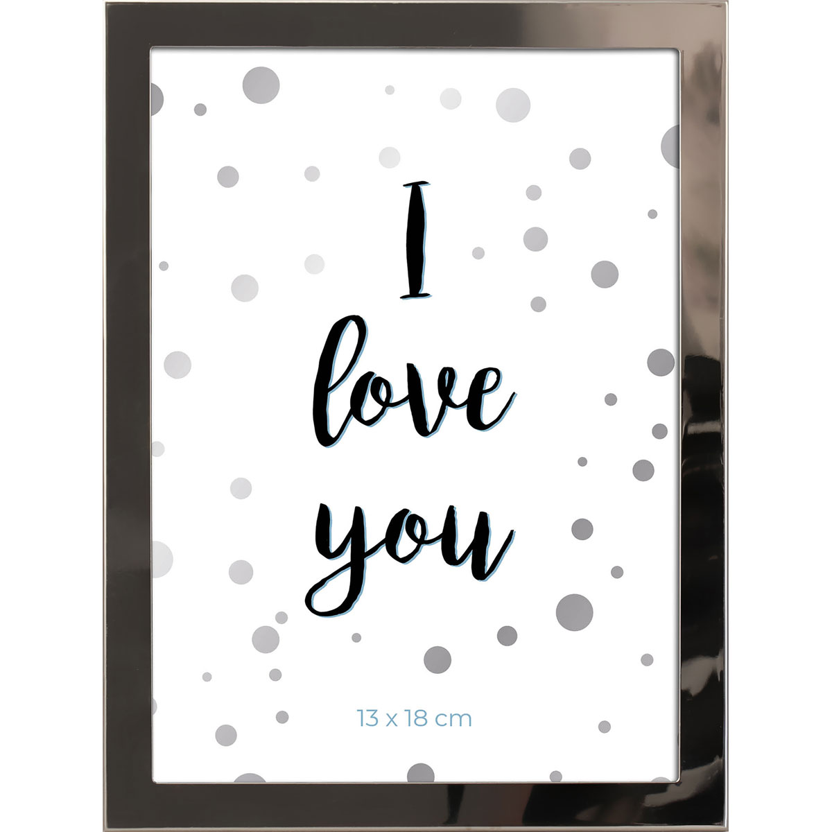 Bilderrahmen olorado 13x18 cm silber