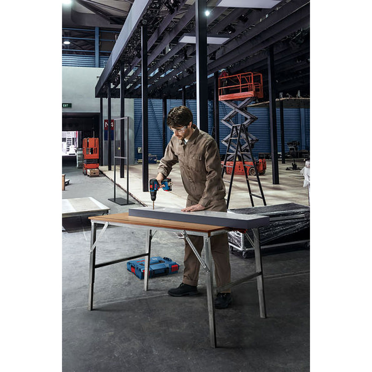 Bosch Professional  Akku-Bohrschrauber GSR 18 V mit 2 Akkus Bild 4