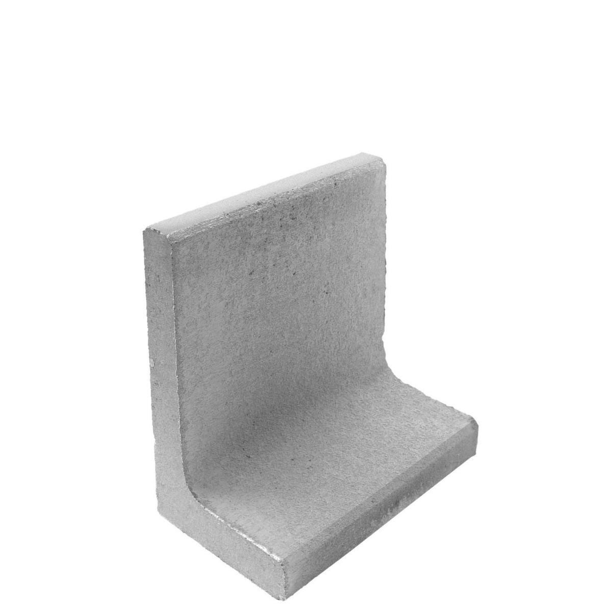 Diephaus  L-Steine 40 x 40 x 30 x 7 cm Grau