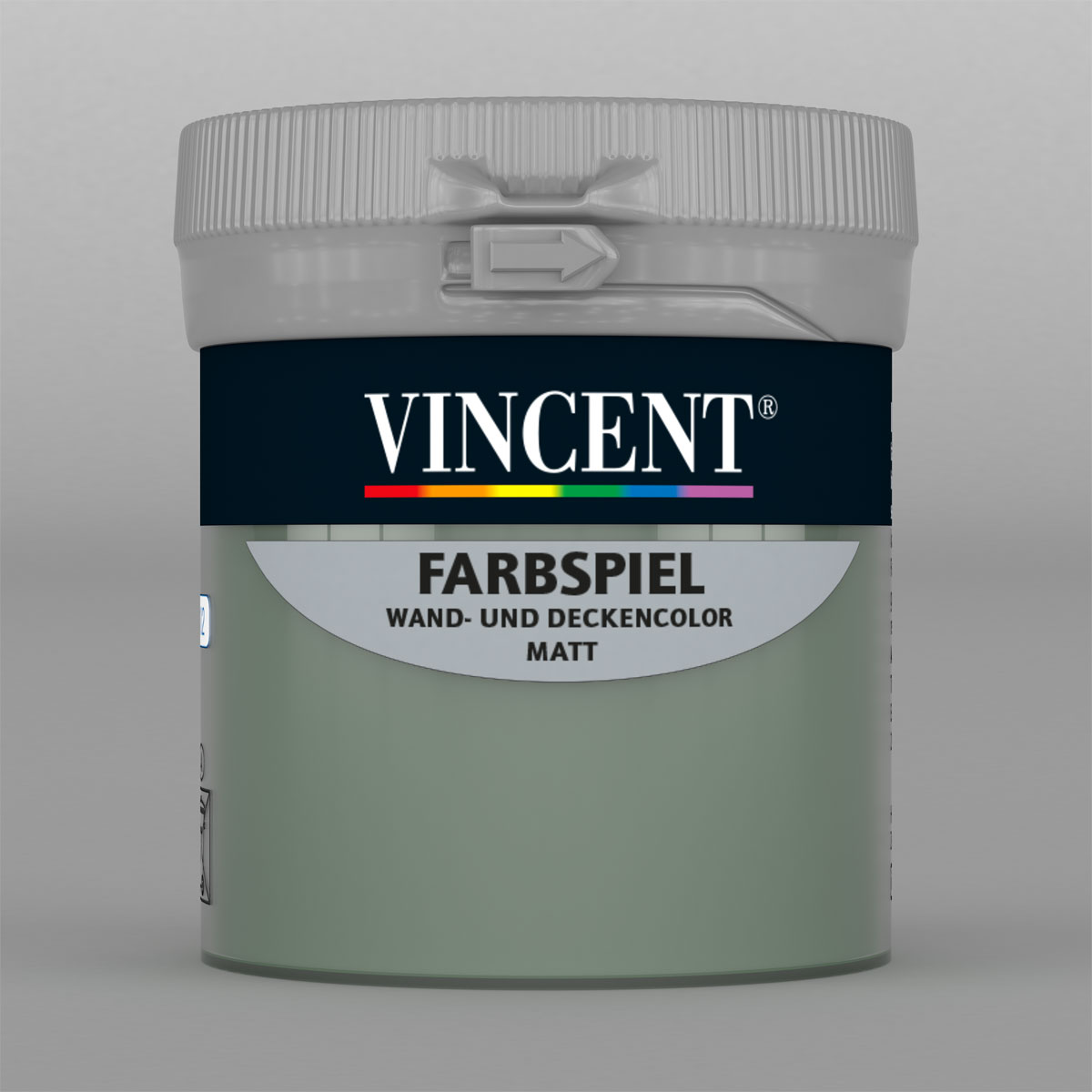 Vincent Farbspiel Dschungelgrün matt 75 ml